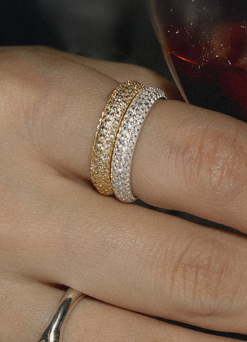 ラインジルコニアワイドリング (16KGP) Toii