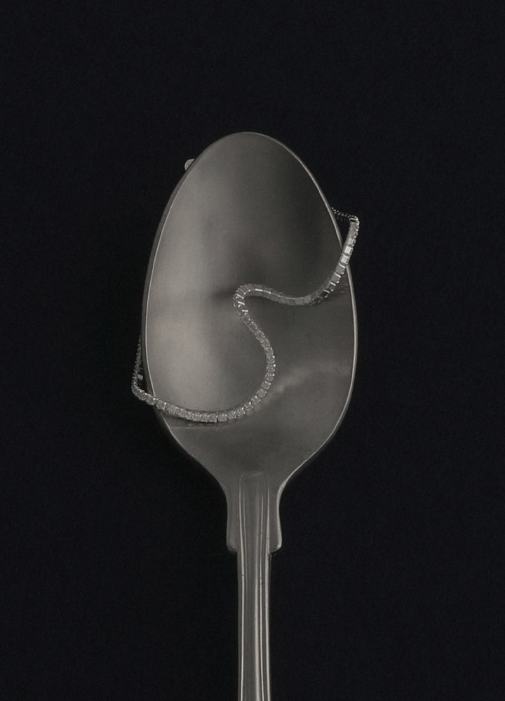 ジルコニアラインブレスレット 1 (SV)Toii