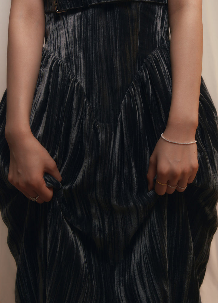 ジルコニアラインブレスレット 1 (SV)Toii