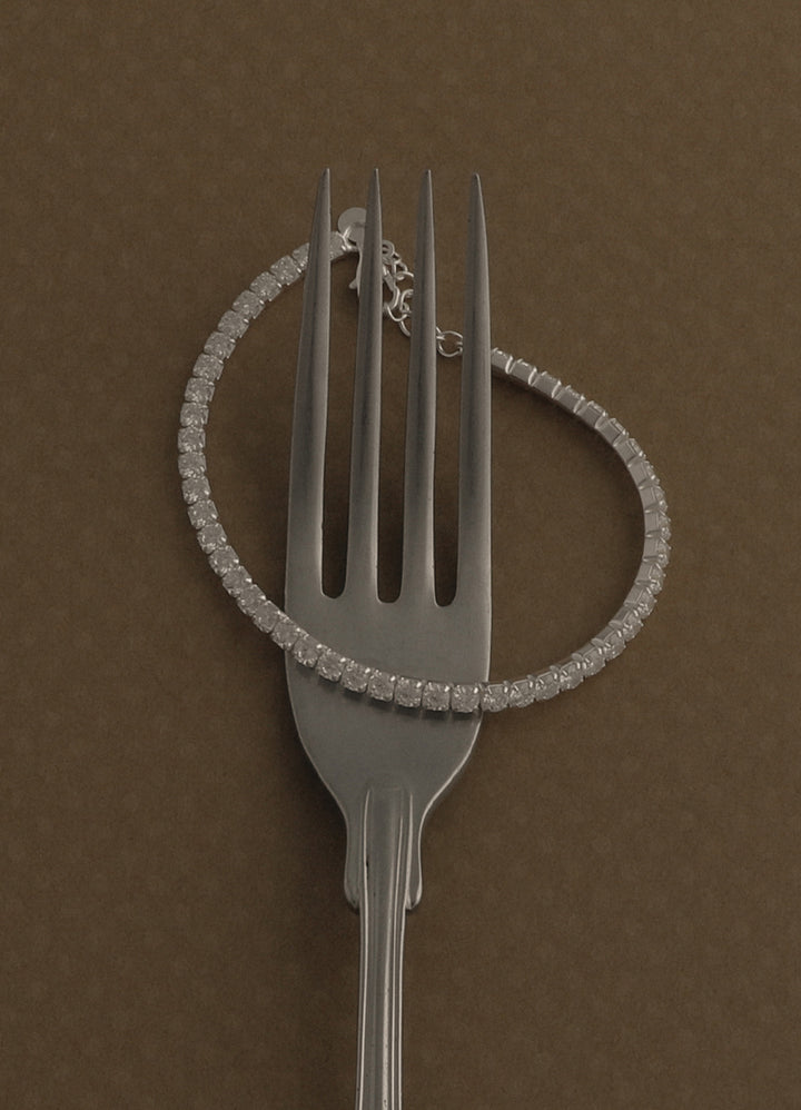 ラインジルコニアブレスレット 2 (SV) Toii