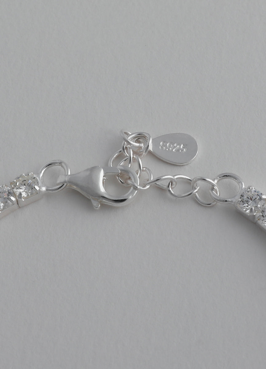 ラインジルコニアブレスレット 2 (SV) Toii