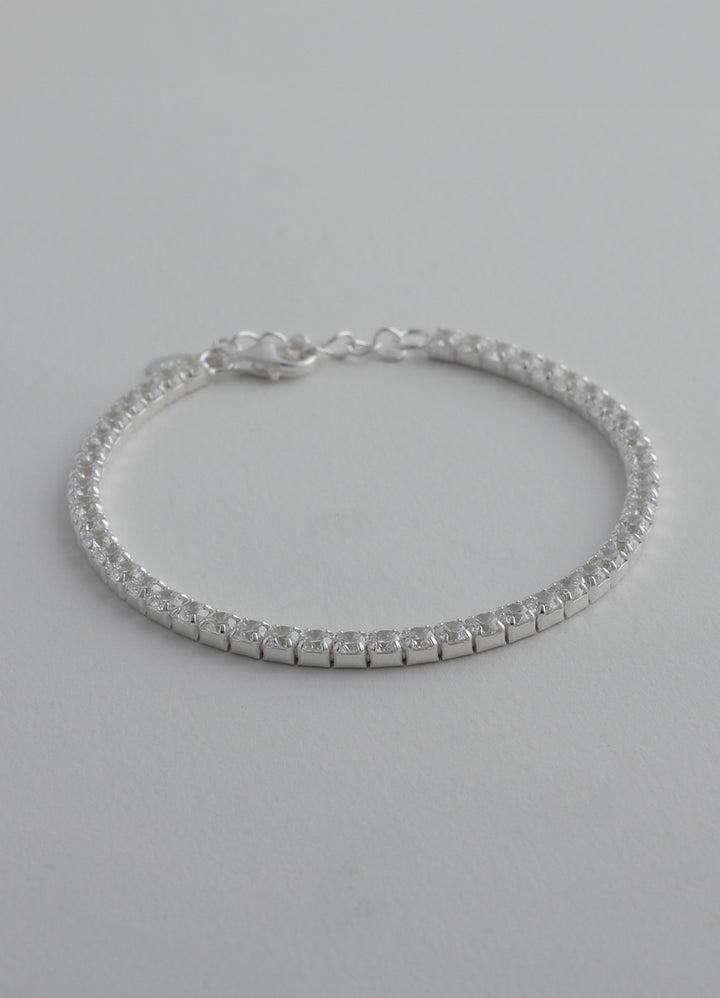 ラインジルコニアブレスレット 2 (SV) Toii