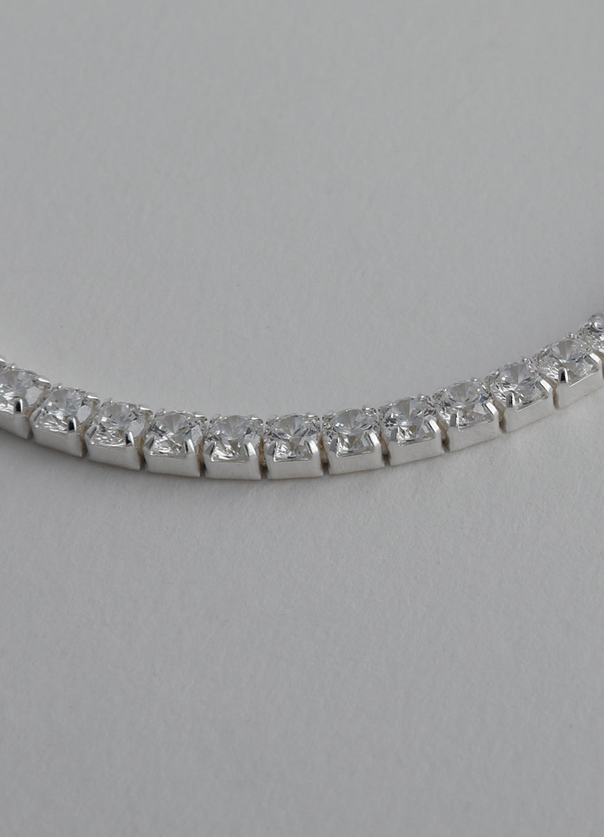 ラインジルコニアブレスレット 2 (SV) Toii