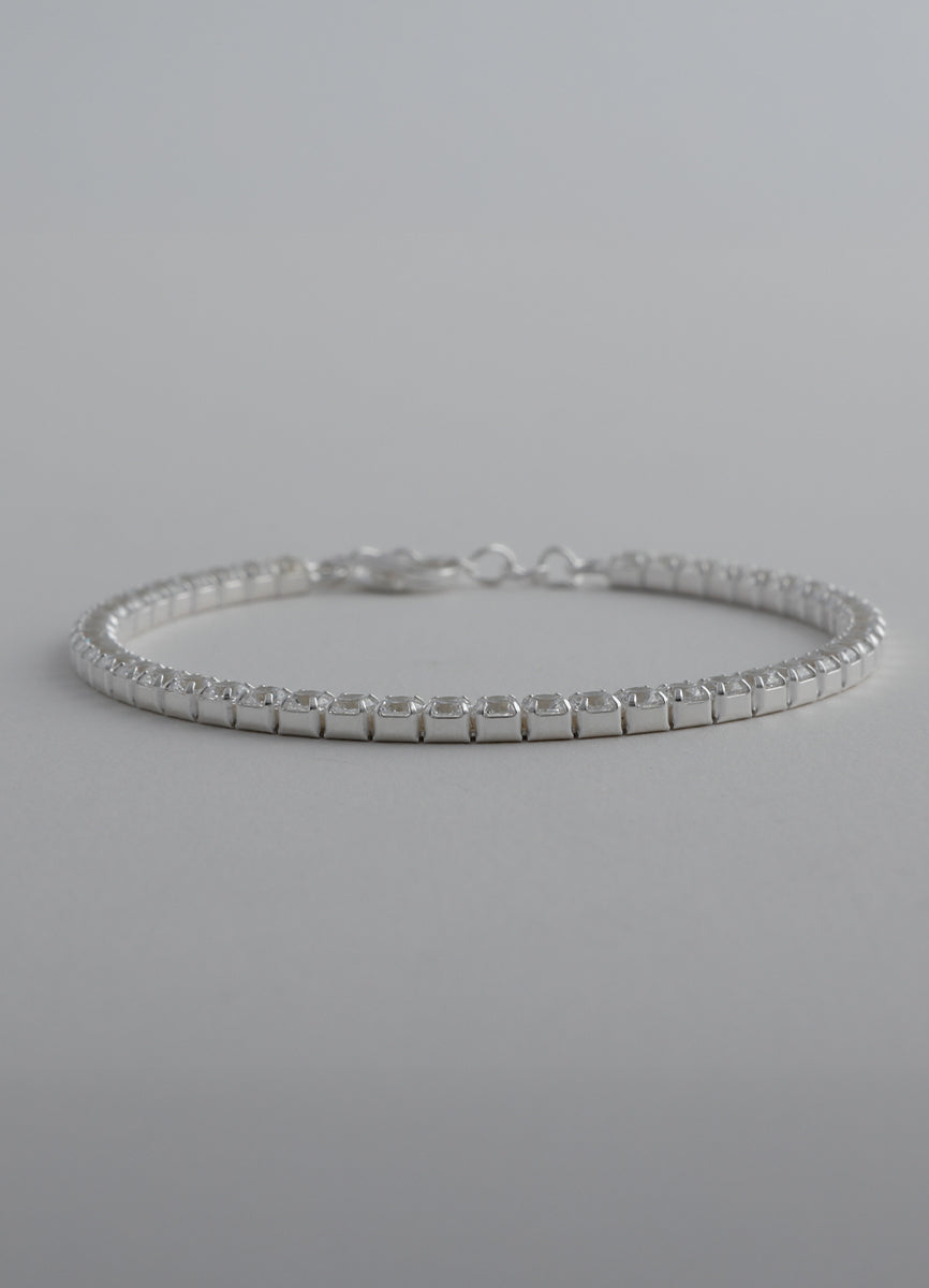 ラインジルコニアブレスレット 2 (SV) Toii