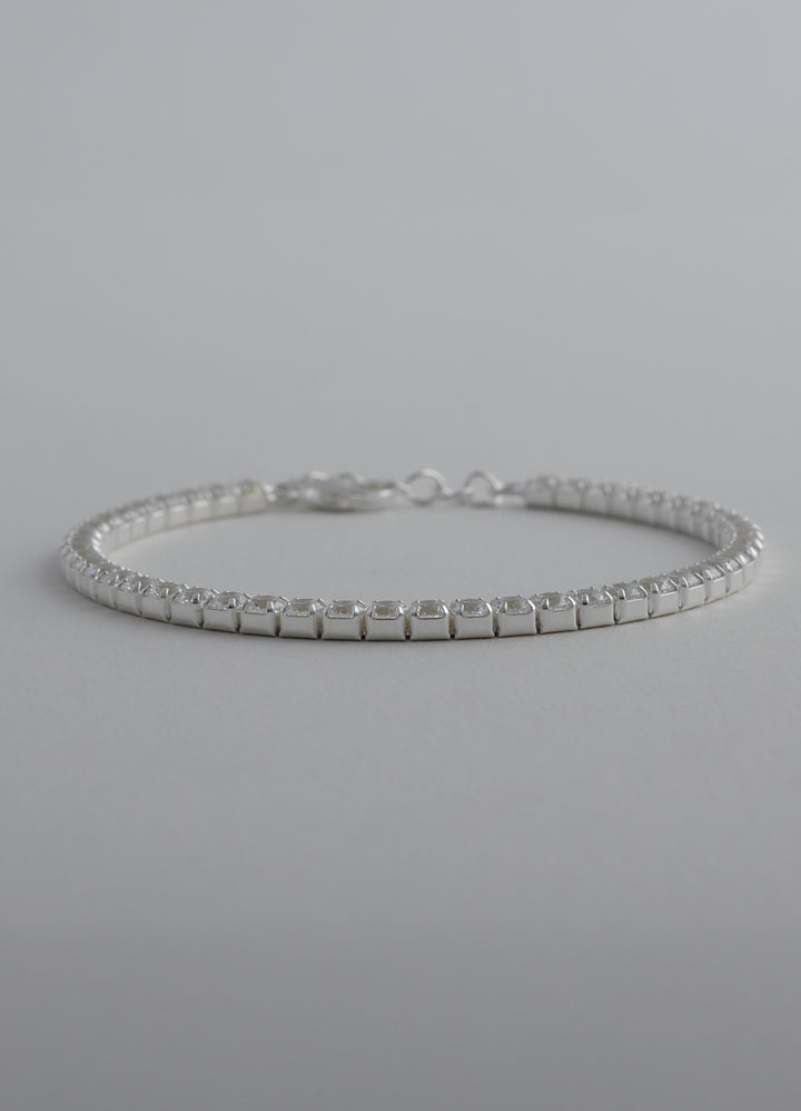 ラインジルコニアブレスレット 2 (SV) Toii