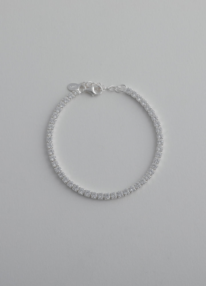 ラインジルコニアブレスレット 2 (SV) Toii