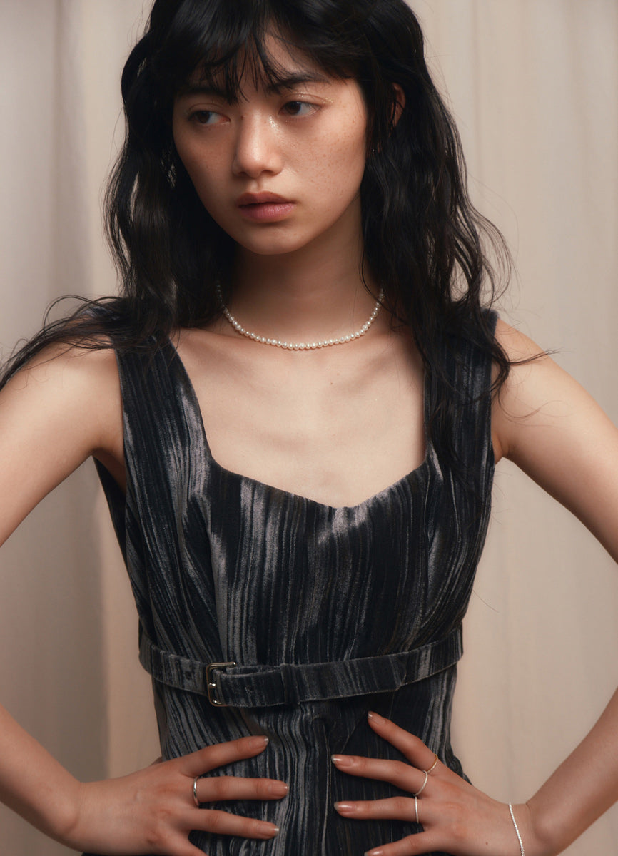 淡水パールネックレスS Toii