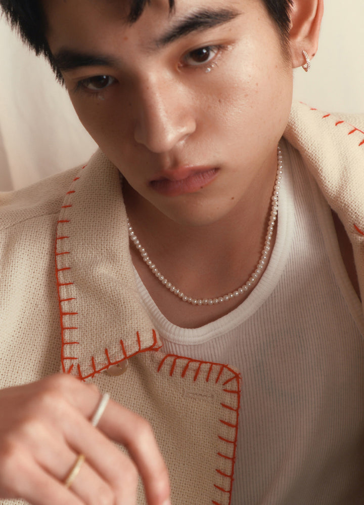 淡水パールネックレスM Toii