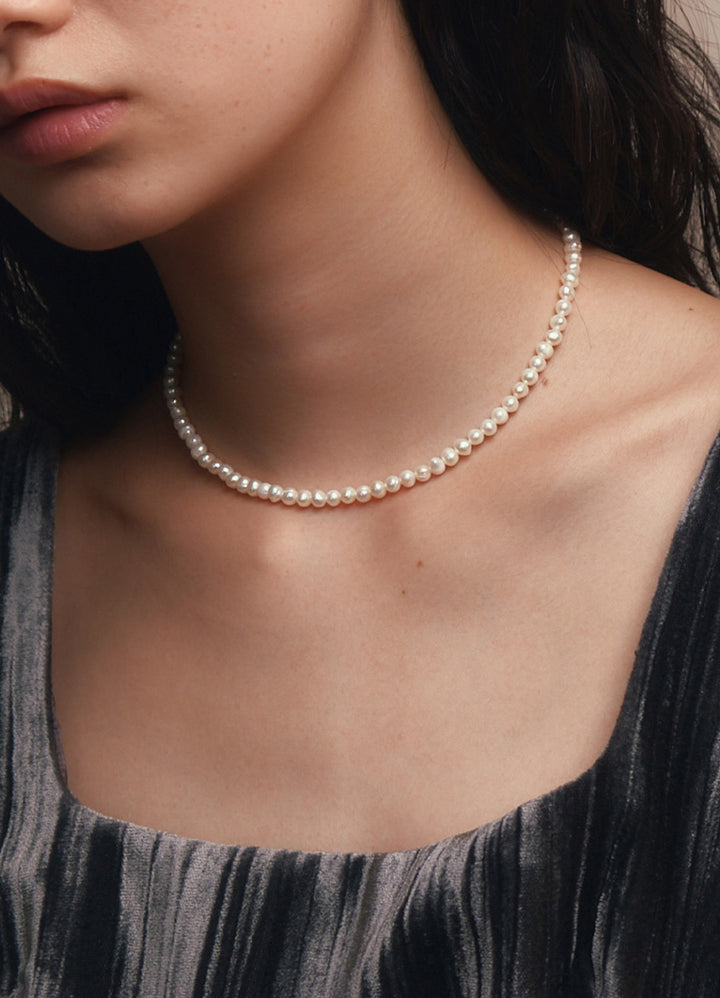 淡水パールネックレスS Toii