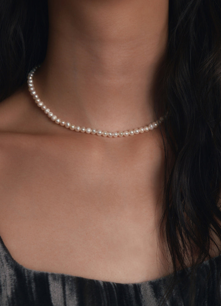 淡水パールネックレスS Toii