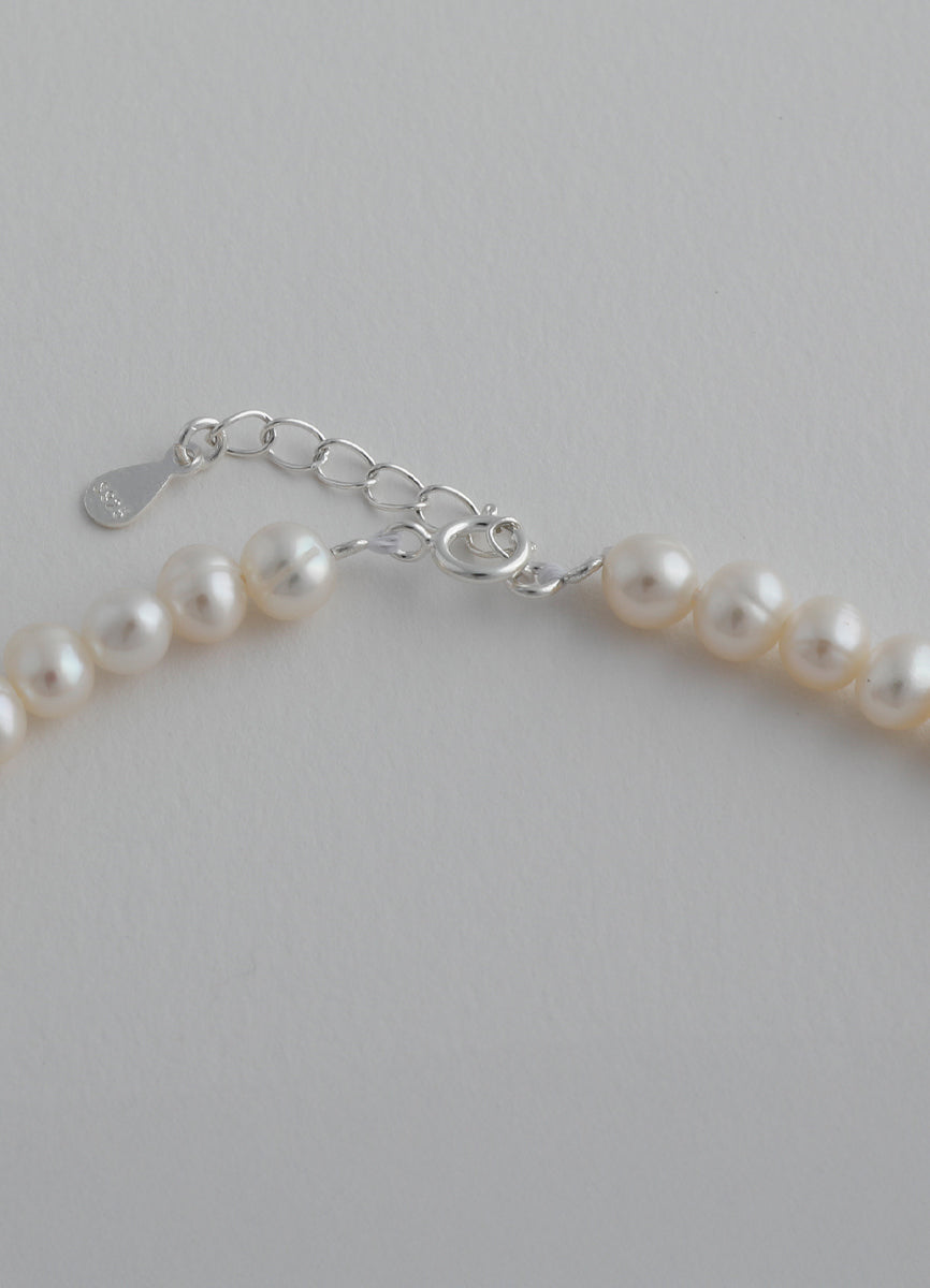 淡水パールネックレスM Toii