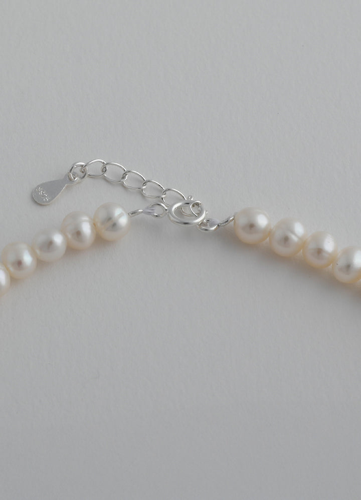 淡水パールネックレスM Toii