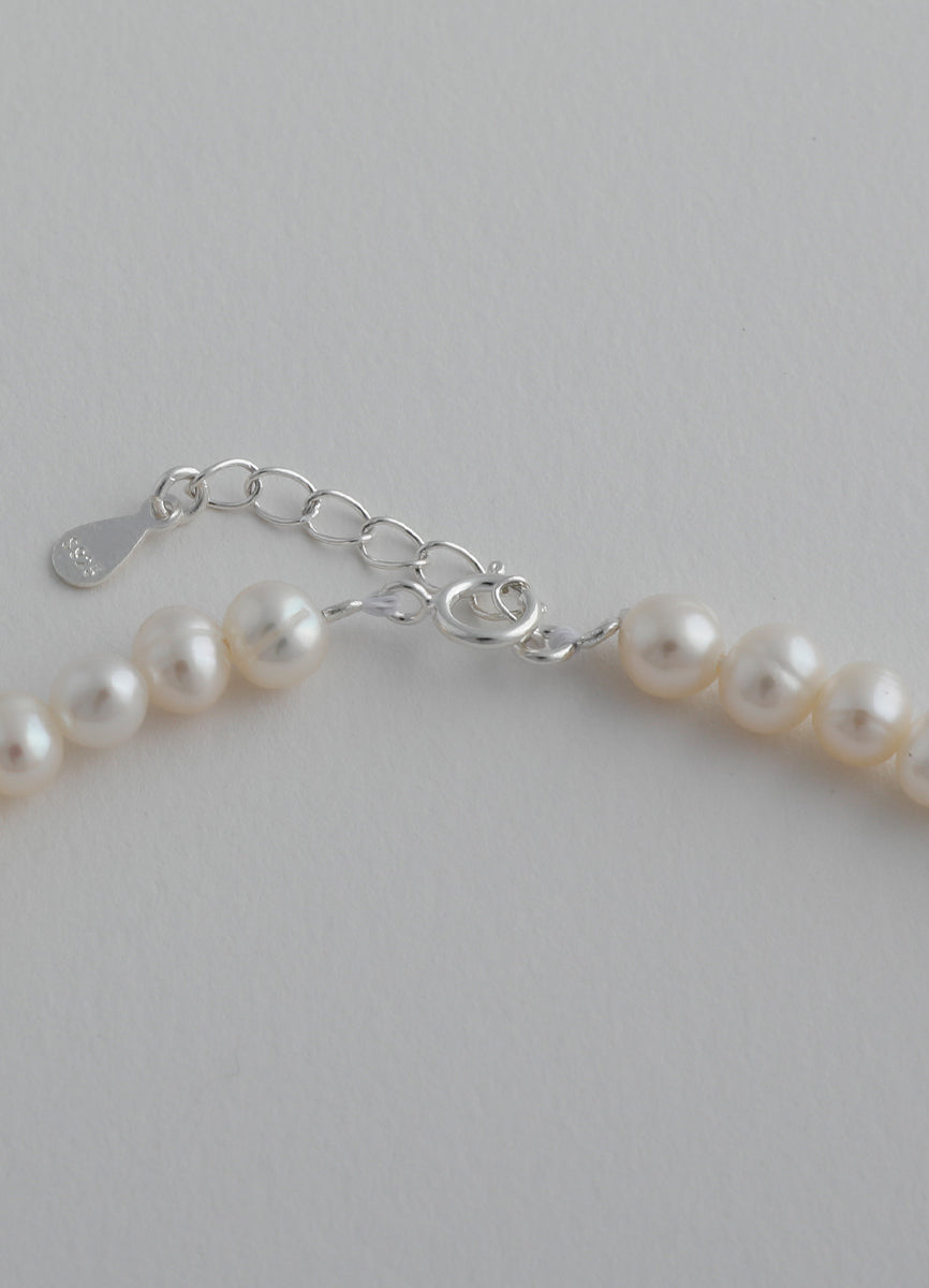 淡水パールネックレスS Toii