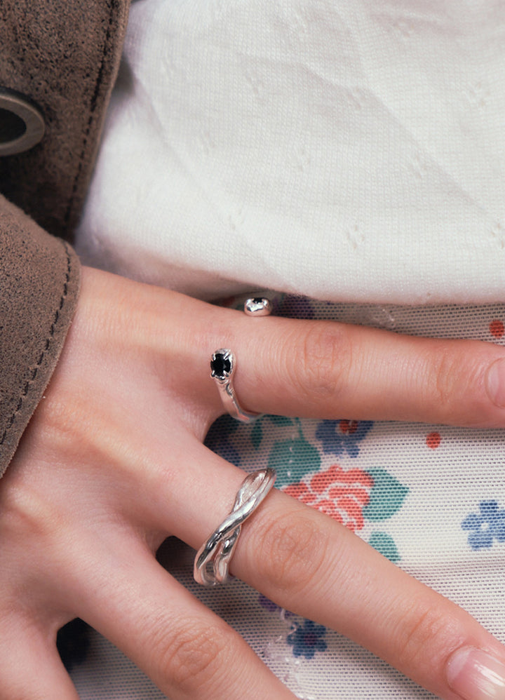 ダブルドットジルコニアリング(BK) Toii