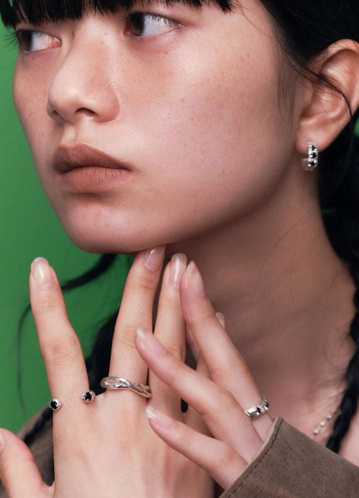 ダブルドットジルコニアリング(BK) Toii