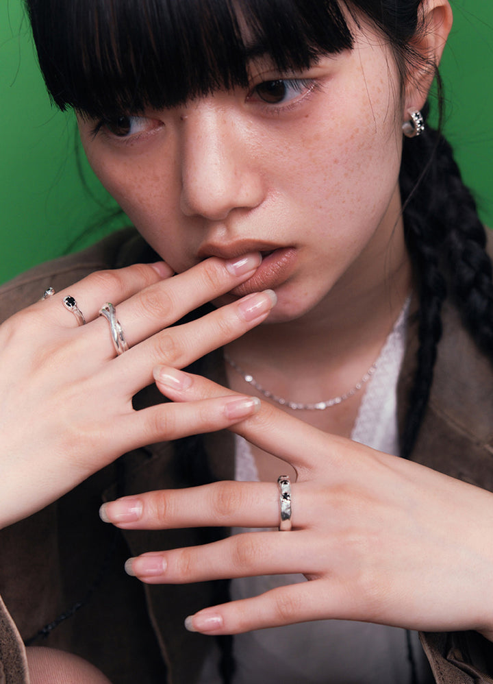 ダブルドットジルコニアリング(BK) Toii