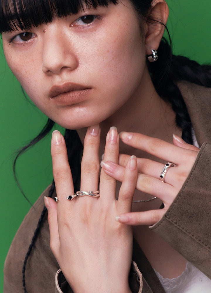 ダブルドットジルコニアリング(BK) Toii