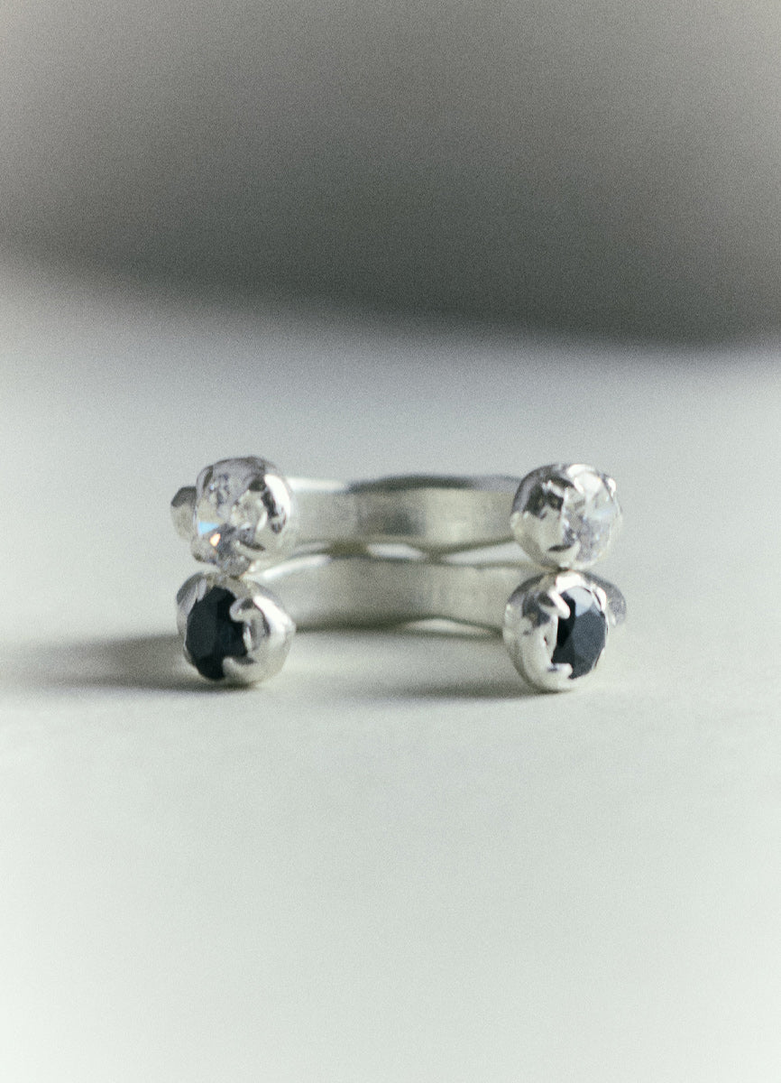 ダブルドットジルコニアリング(BK) Toii