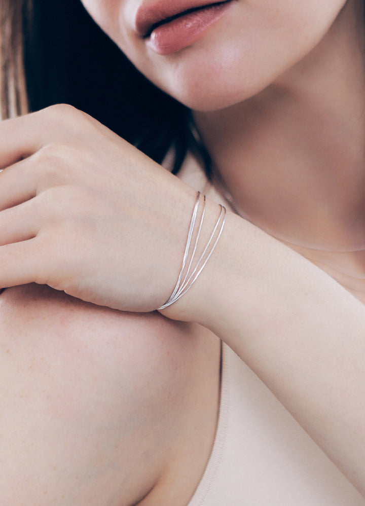 スネークチェーン連ブレスレット (SV) Teilen