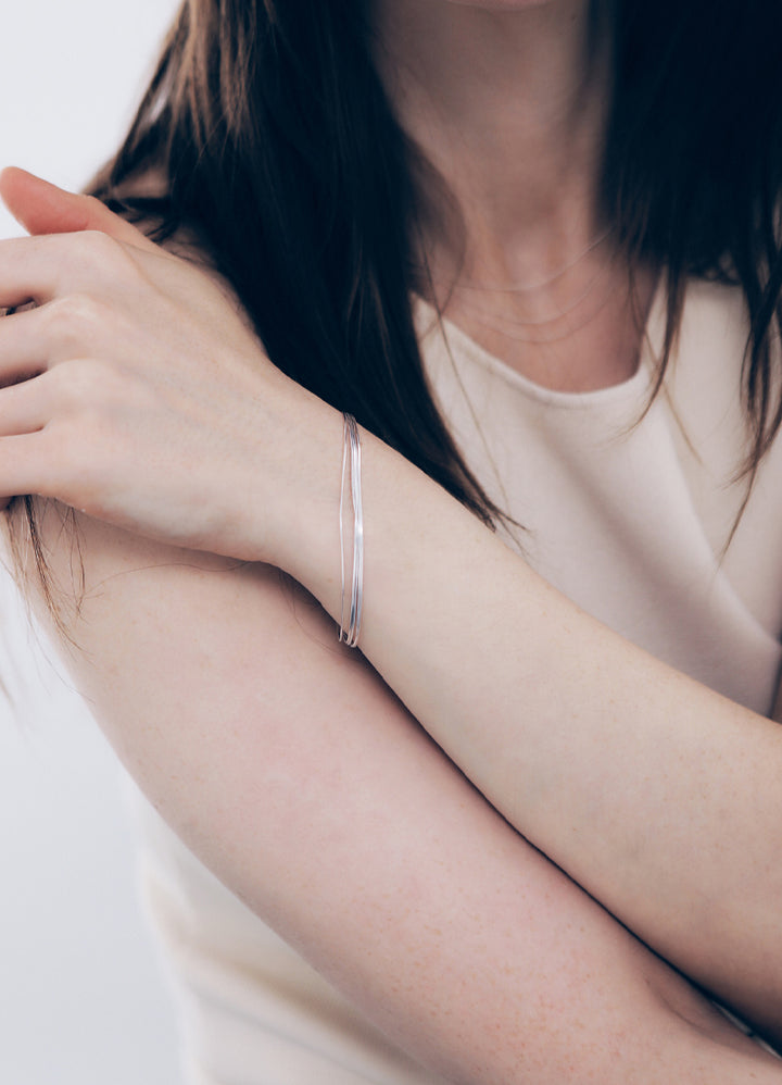 スネークチェーン連ブレスレット (SV) Teilen