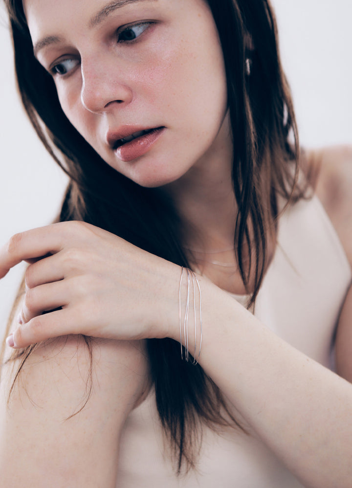 スネークチェーン連ブレスレット (SV) Teilen