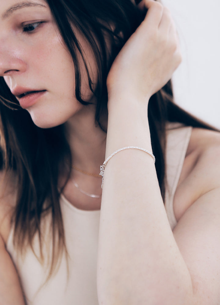 スターチェーンブレスレット (SV) Teilen