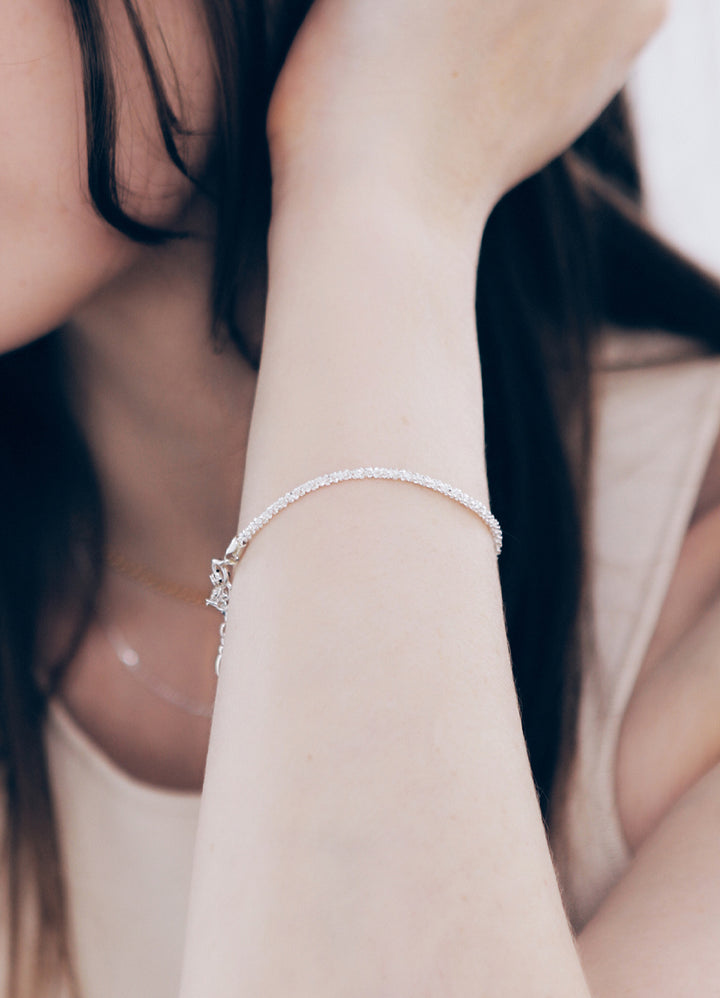 スターチェーンブレスレット (SV) Teilen