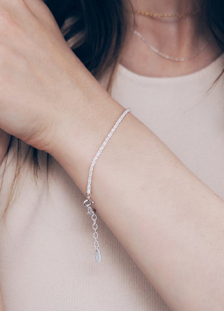 スターチェーンブレスレット (SV) Teilen