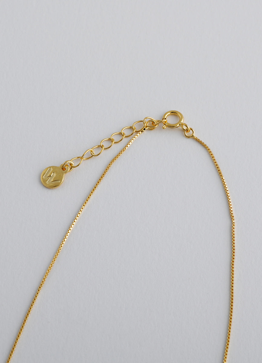 ミニスターネックレス (シルバー925、18KGP) Teilen