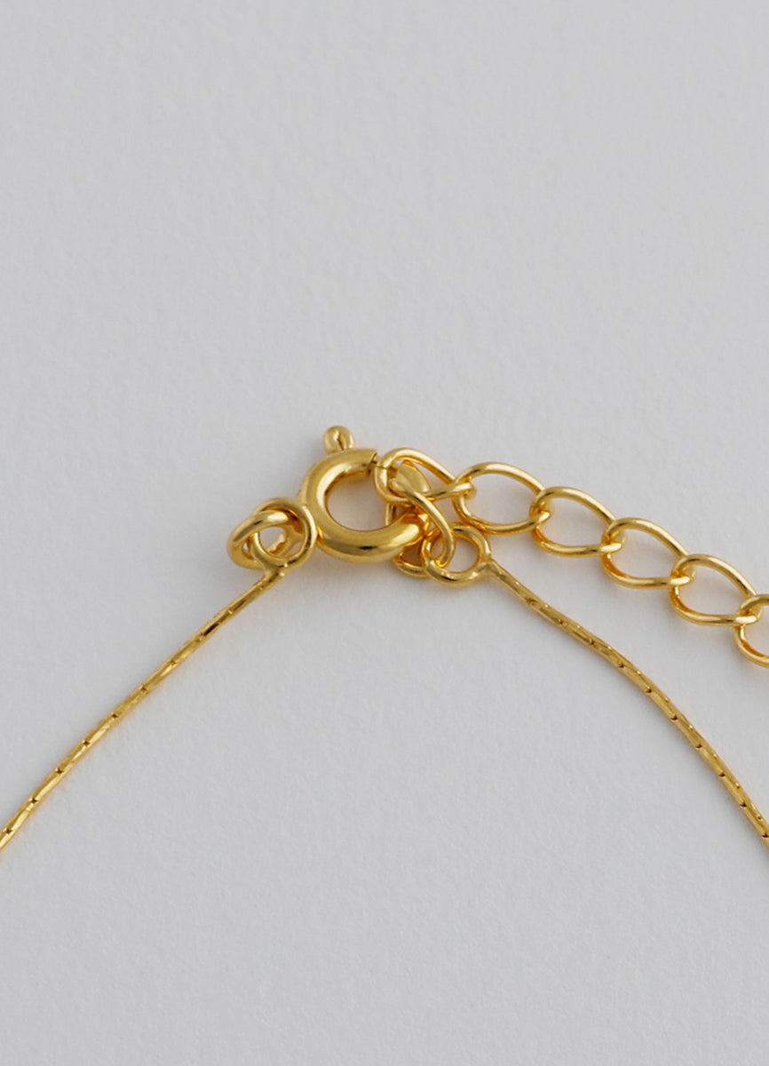 サブトルチェーンネックレス (シルバー925) Teilen