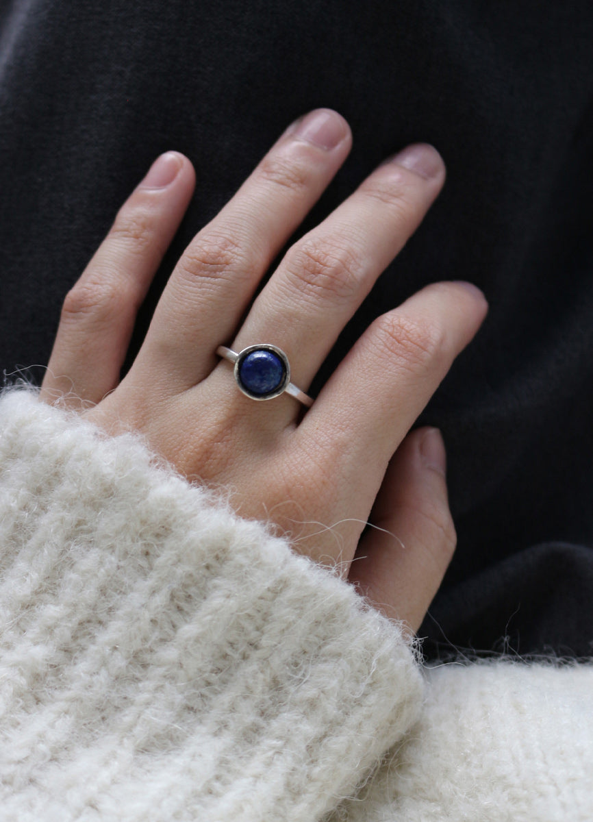 SALE ラウンドジェムストーンリング (13号) Toii