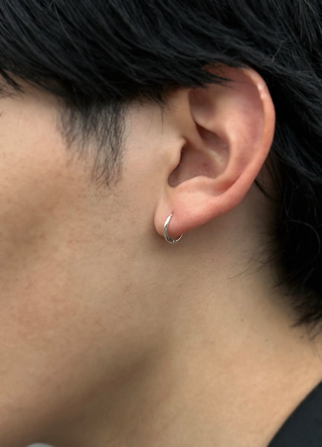 ニートフープピアス 10㎜ (シルバー925) Teilen ユニセックス| whoseA