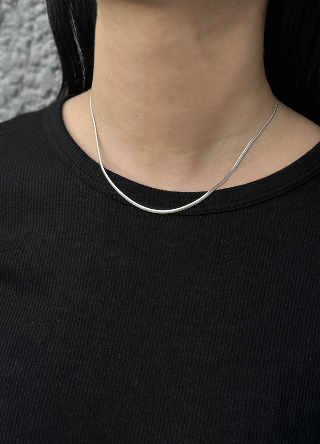 whoseA AnywhereWrappedNecklace ネックレス ニートネックレス (SV) Teilen| whoseA (フーシー) | ジェンダー