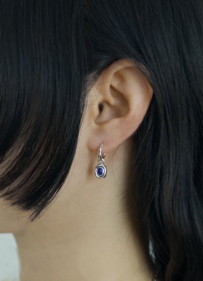 アッシュペーフランス購入simmonシモンラピスラズリピアス アッシュペーフランス購入simmonシモンラピスラズリピアス