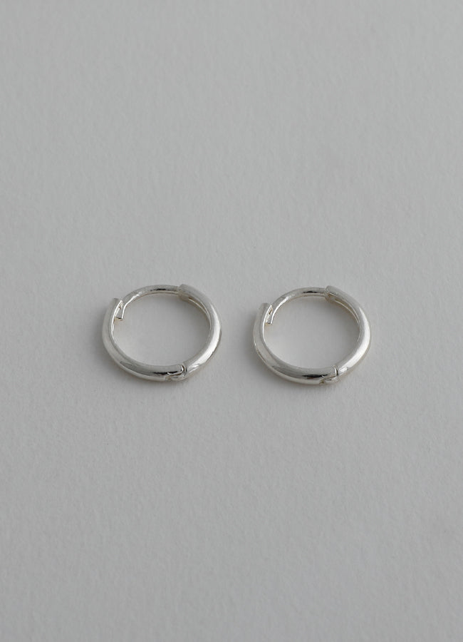 ニートフープピアス 10㎜ (シルバー925) Teilen ユニセックス| whoseA