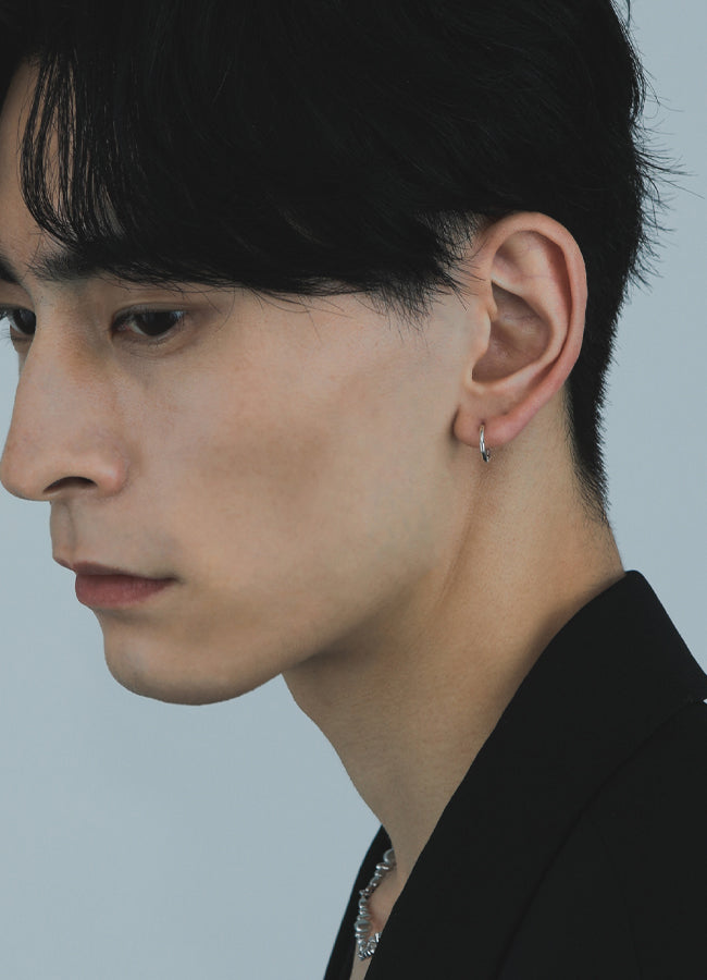 ニートフープピアス 10㎜ (SV) Teilen