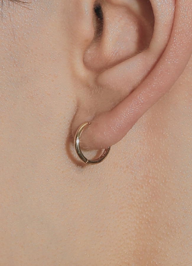 ニートフープピアス 10㎜(16KGP) Teilen