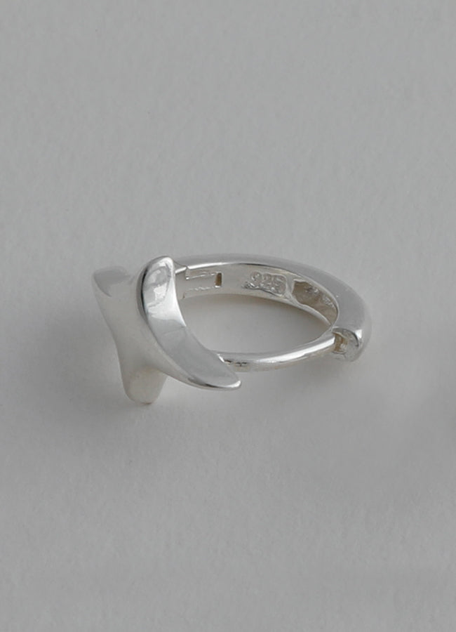 4ポイントスターピアス(SV) Teilen