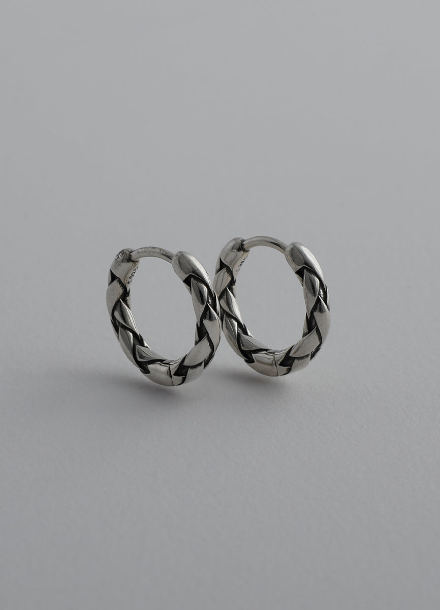 ニットフープピアス (SV) Teilen