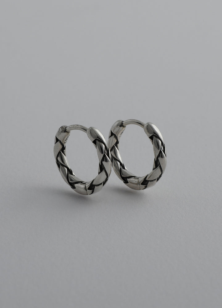 ニットフープピアス (SV) Teilen