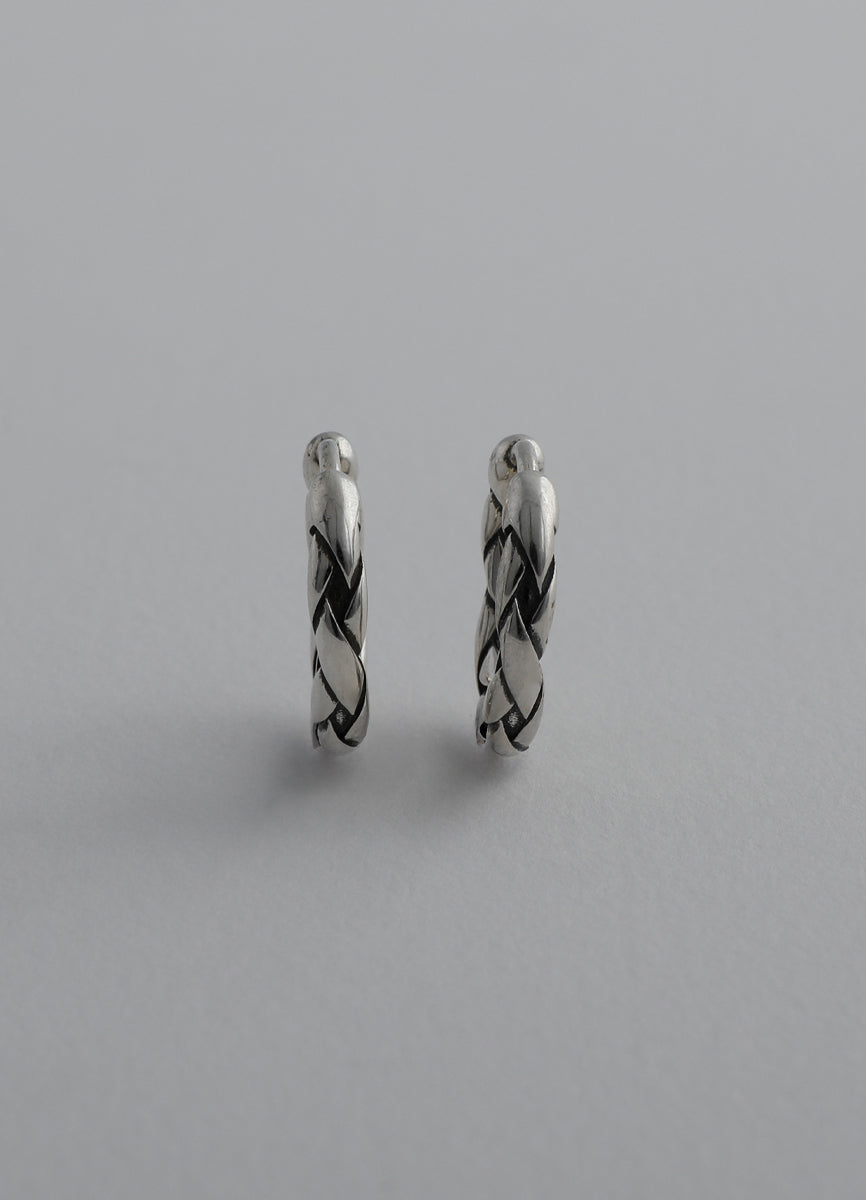 ニットフープピアス (SV) Teilen