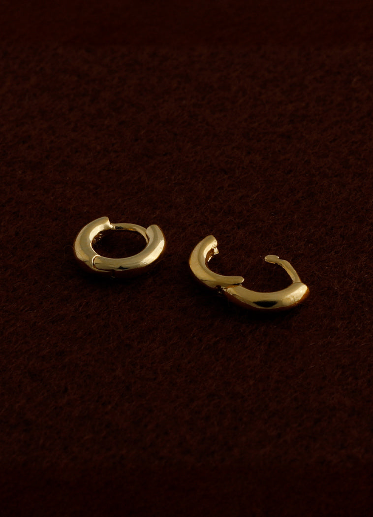 サークルミニフープピアス8mm Teilen