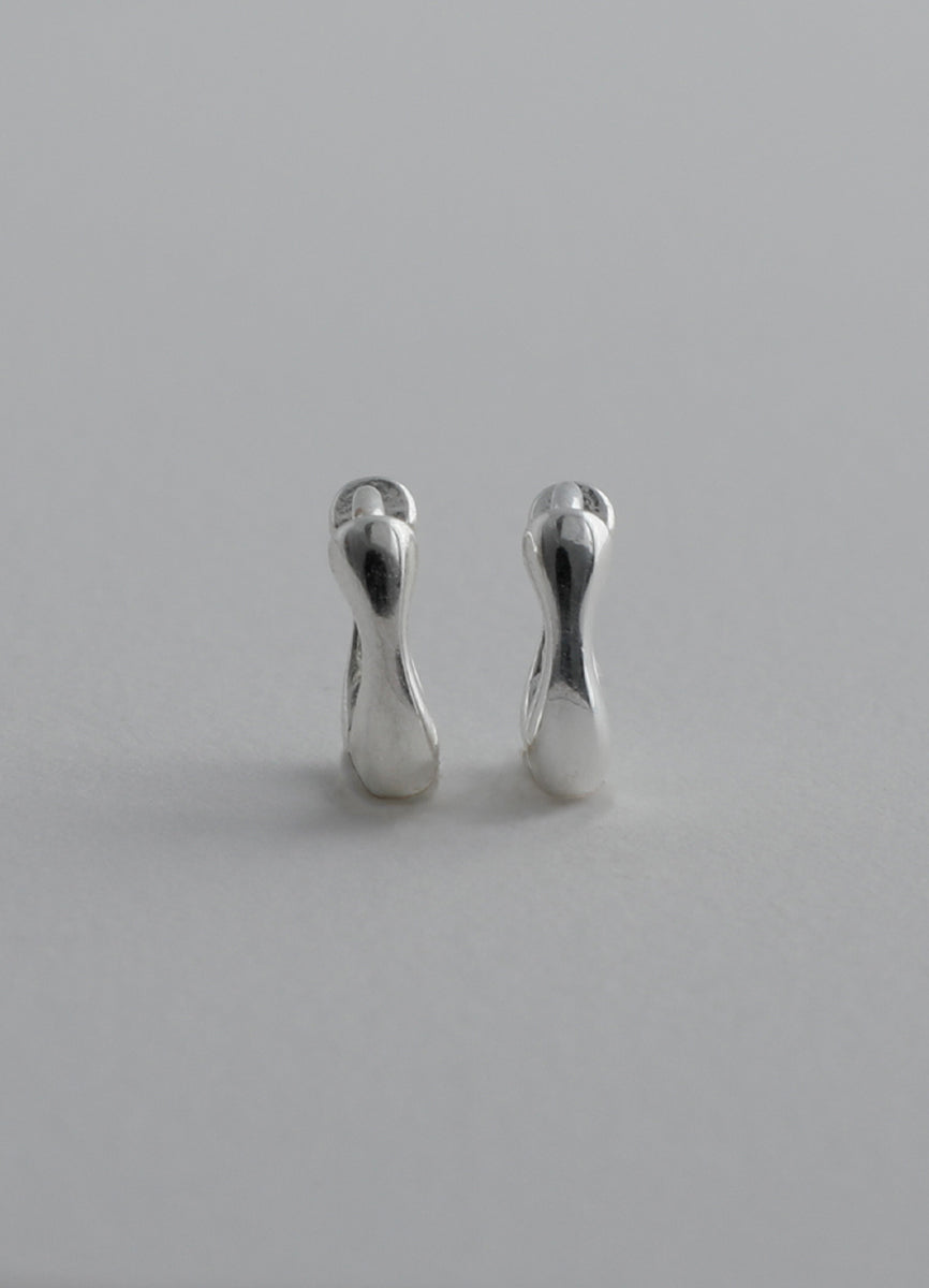 WA TeilenSquareHoopPierce8mm (シルバー925) ユニセックス | whoseA
