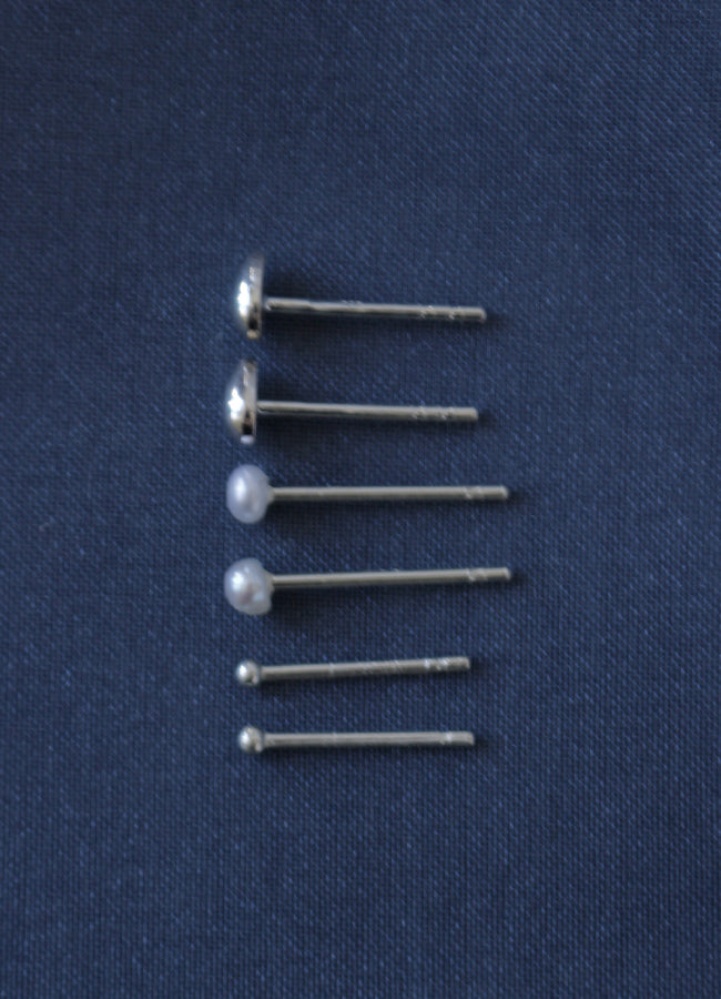 ドロップパールピアスセット（3SET) Teilen