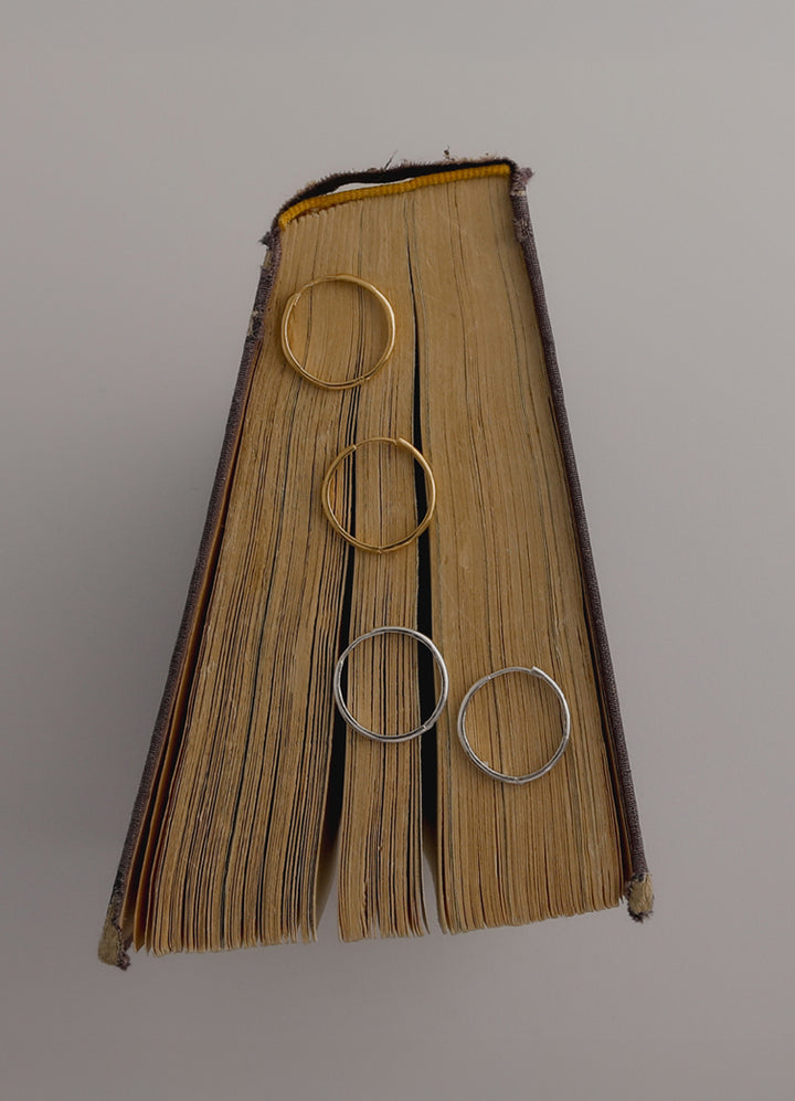 ニートフープピアス (20mm/SV) Teilen