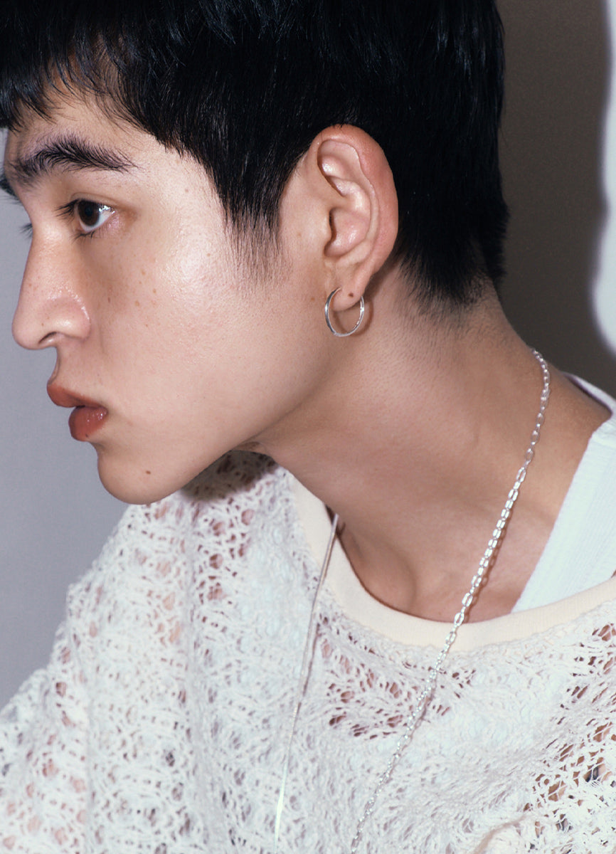 ニートフープピアス (20mm/SV) Teilen