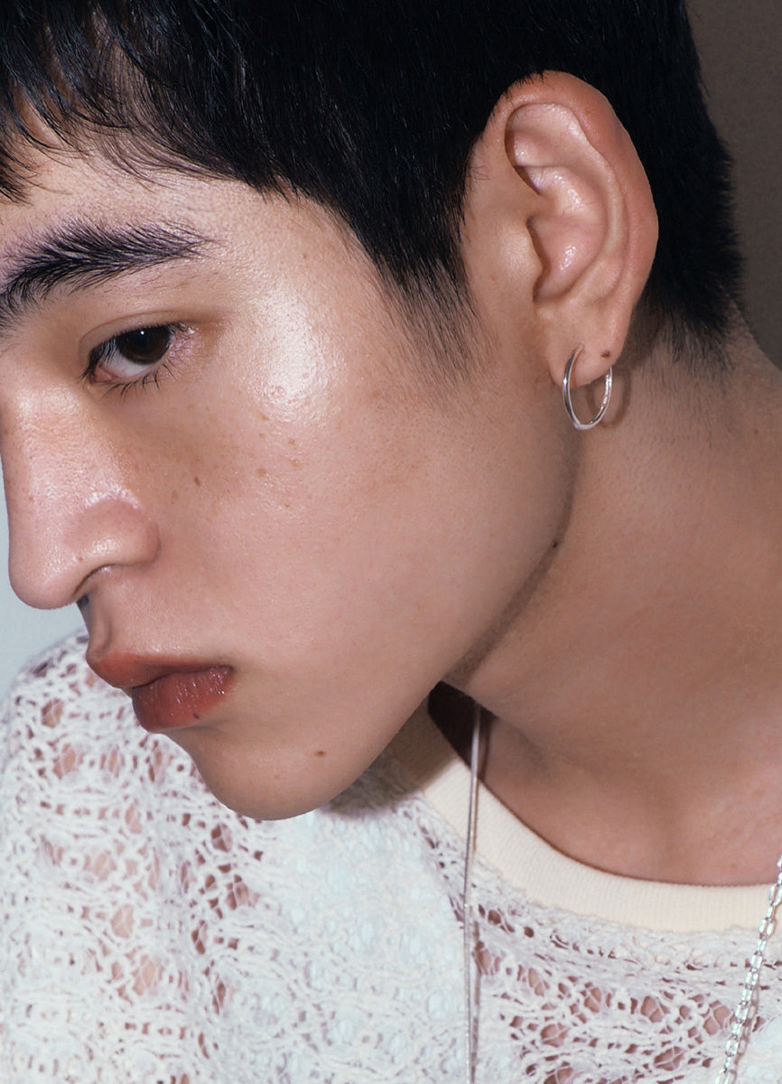 ニートフープピアス (20mm/SV) Teilen