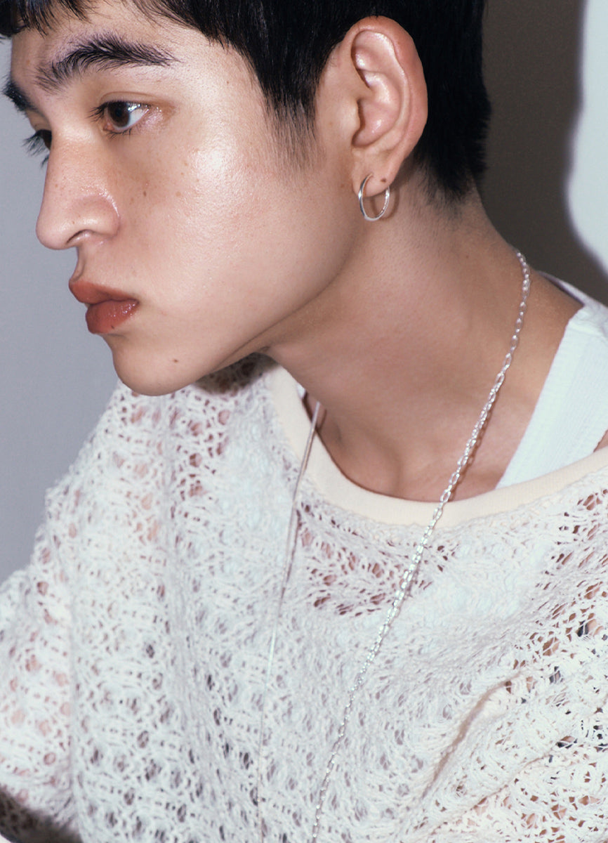 ニートフープピアス (20mm/SV) Teilen