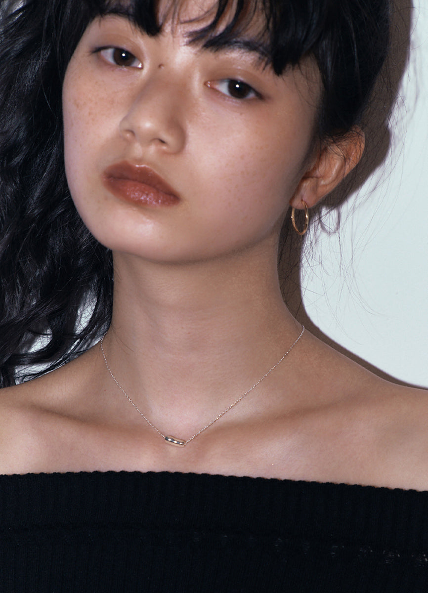 ニートフープピアス(20mm/16KGP) Teilen