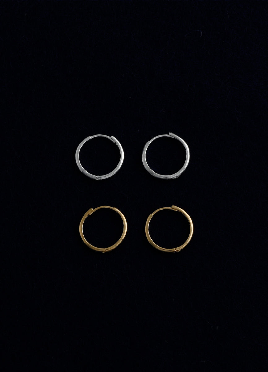 ニートフープピアス2（15mm/ SV) Teilen